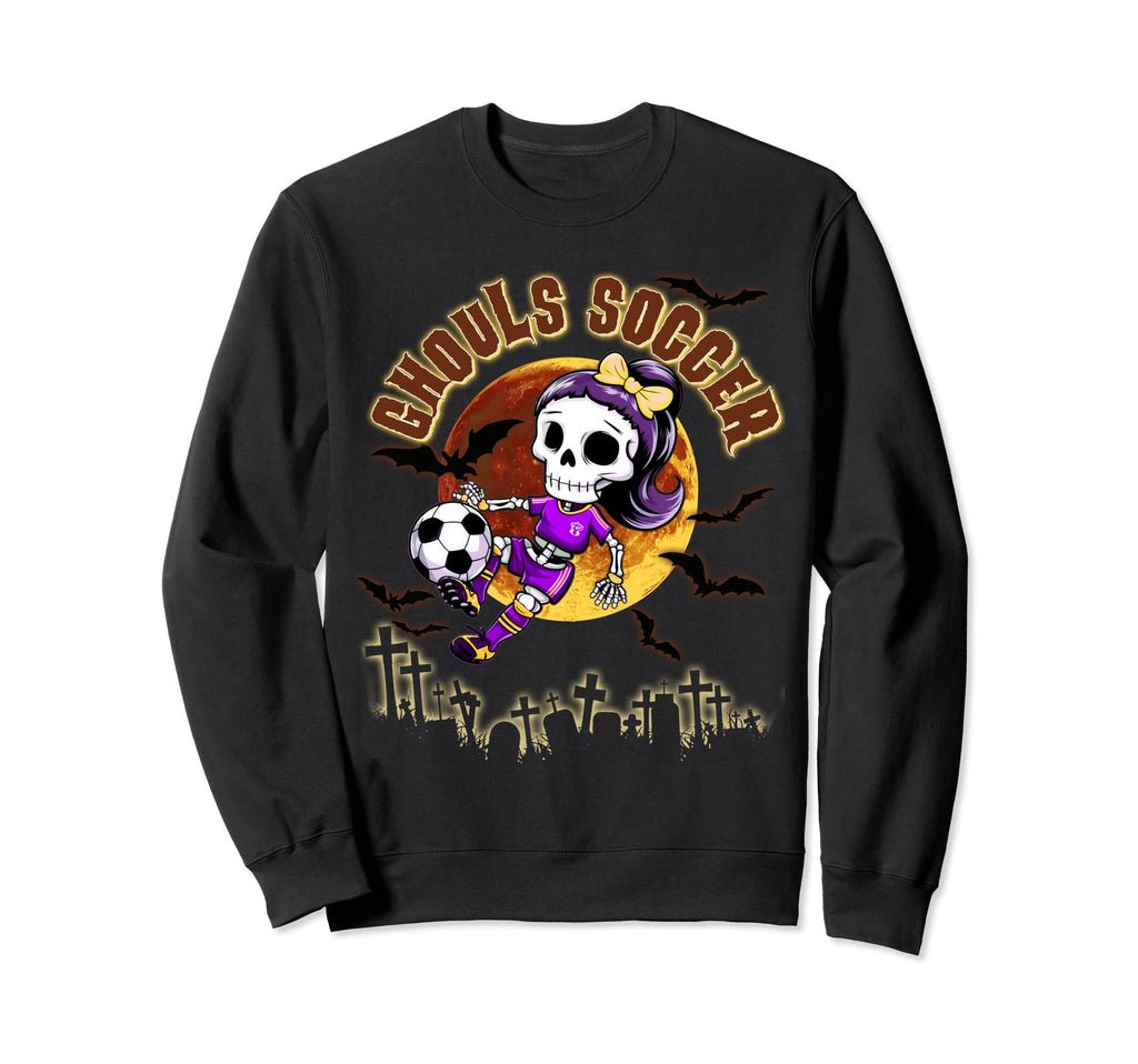 Halloween Soccer Teen October Sweatshirt - Custom Art Print Men Women