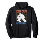 Ice Hockey Goalie Goalkeeper Keep Hoodie - Streetwear Style for Adults