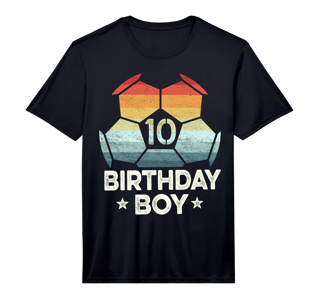 10 Year Old Soccer Player Gifts 10Th T-Shirt - Streetwear Style Men Women