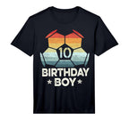 10 Year Old Soccer Player Gifts 10Th T-Shirt - Streetwear Style Men Women