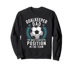 Soccer Lover Most Stressful Sweatshirt - Fun Novelty Design Unisex