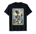 Soccer Mom Tarot Card Funny T-Shirt - Aesthetic Graphic for Adults