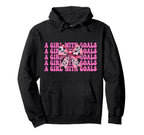 Goals Soccer Coquette Bow Hoodie - Novelty Apparel Unisex