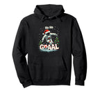 Ho Ho Goaal Soccer Player Astronaut Hoodie - Custom Art Print Men Women