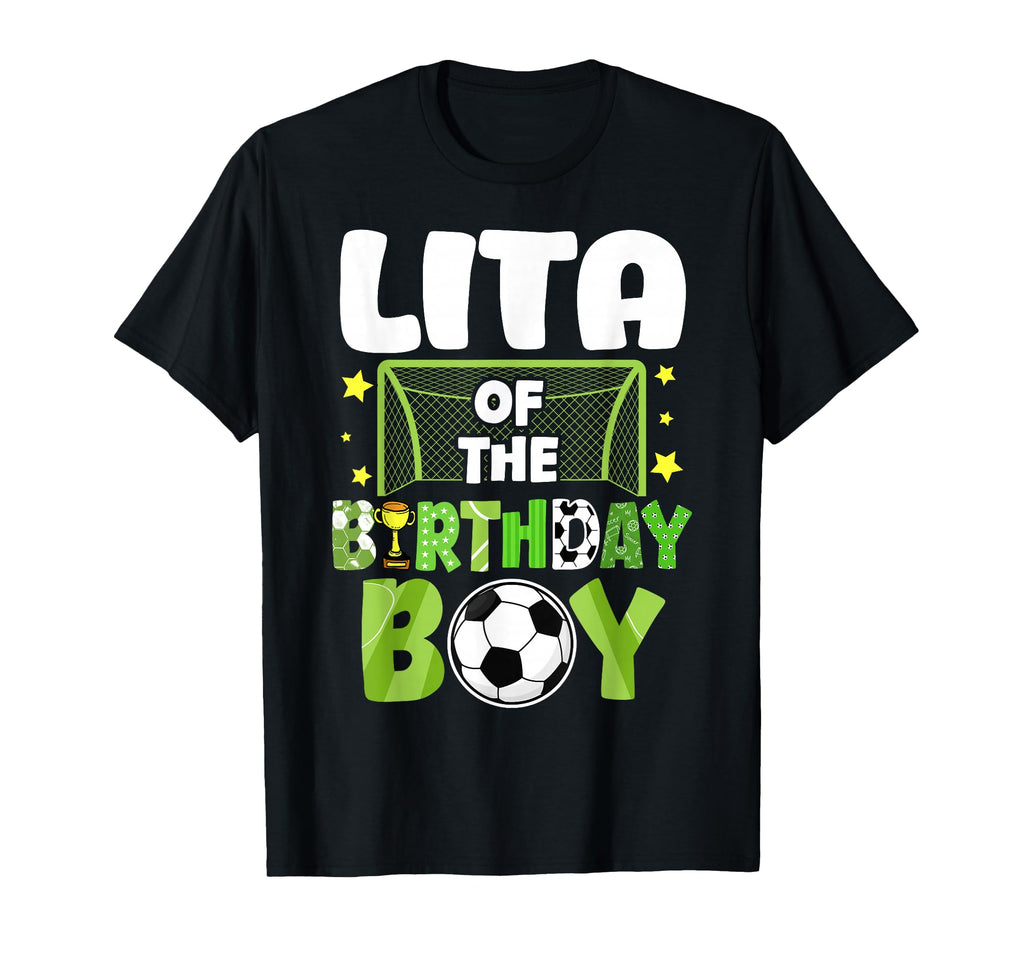 Soccer Lita Birthday Party Family Matching T-Shirt - Graphic Print Unisex