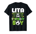 Soccer Lita Birthday Party Family Matching T-Shirt - Graphic Print Unisex
