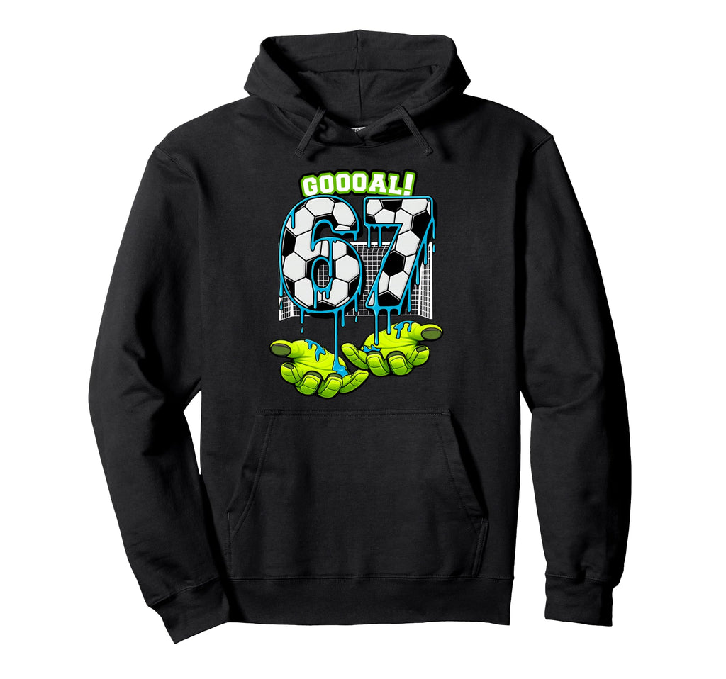 Soccer 67 Six Seven Funny Gen Hoodie - Casual Everyday Wear for Adults