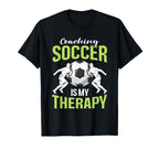 Coaching Soccer Dad Coach Soccer Coach T-Shirt - Unique Graphic for Adults