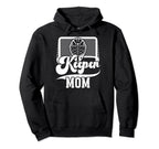 Ice Hockey Keeper Mom Ice Hockey Hoodie - Custom Art Print Men Women