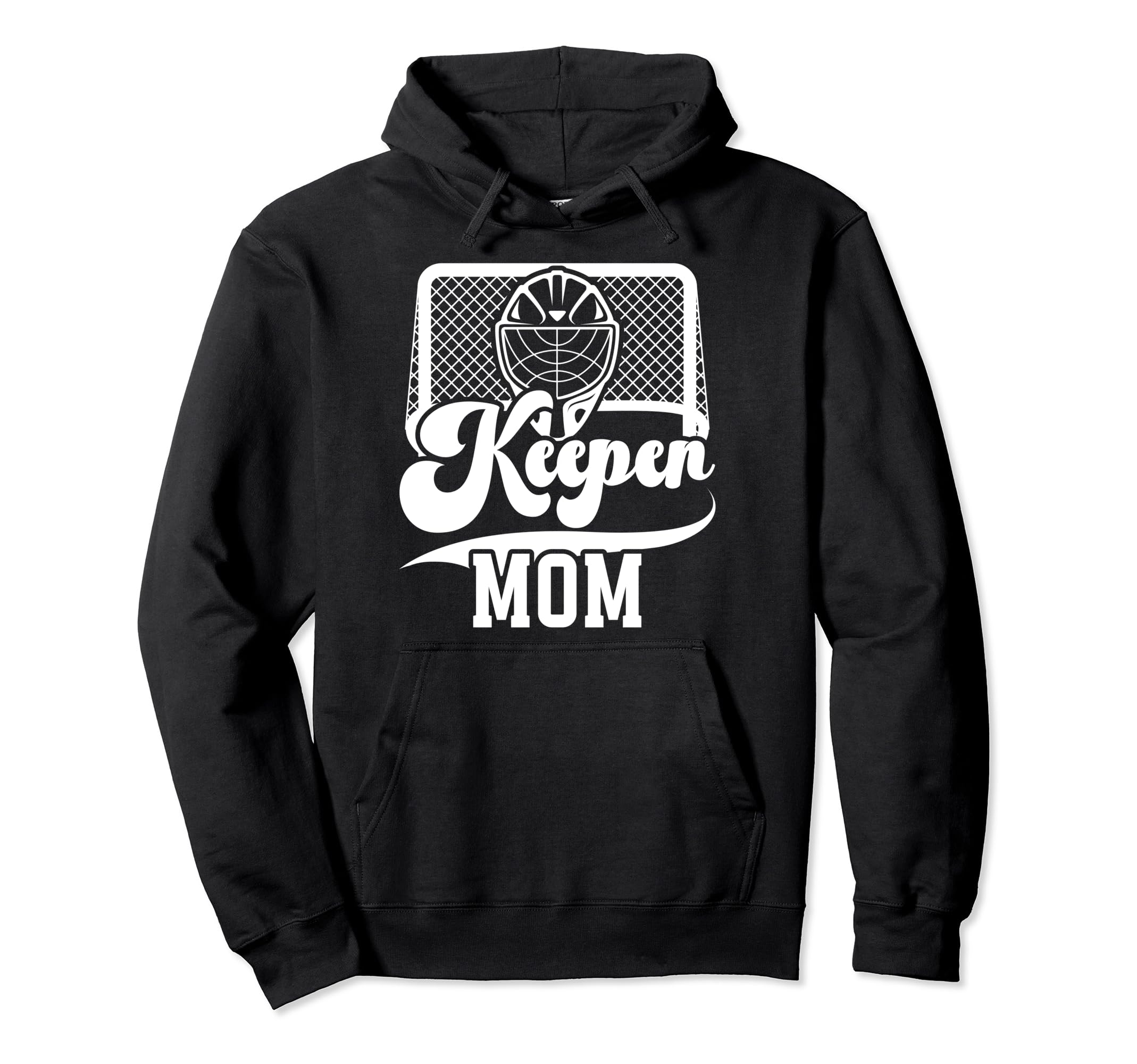 Ice Hockey Keeper Mom Ice Hockey Hoodie - Custom Art Print Men Women