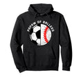 Papaw Ballers Funny Soccer Baseball Hoodie - Streetwear Style Men Women