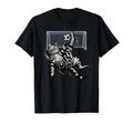 Funny Tabby Cat Soccer Bicycle Kick T-Shirt - Novelty Apparel Men Women