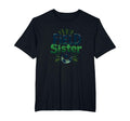 Field Sister Soccer Sibling Pride T-Shirt - Fun Novelty Design Unisex