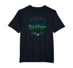 Field Sister Soccer Sibling Pride T-Shirt - Minimalist Print Men Women