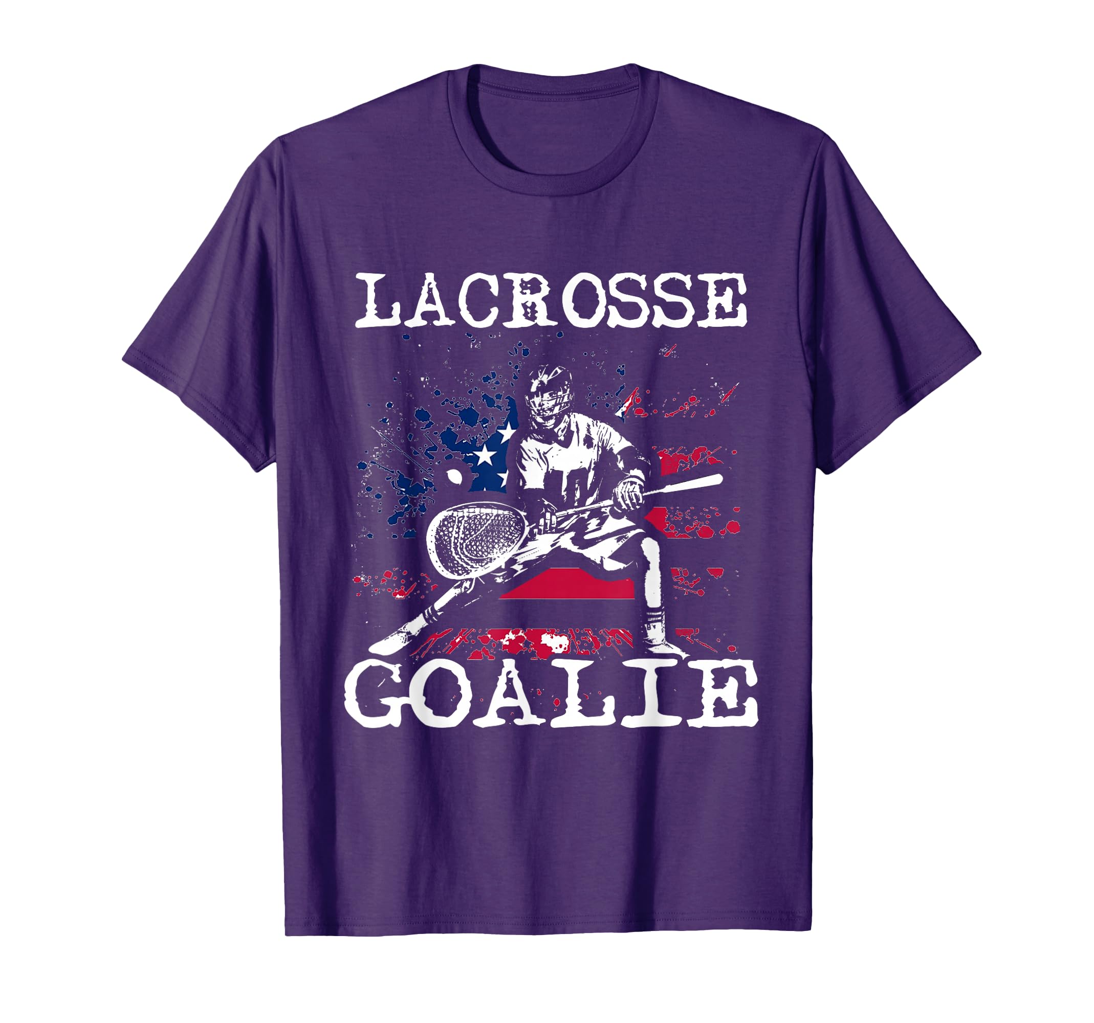 Lacrosse Goalie Lax Goalkeeper T-Shirt - Unique Graphic for Adults