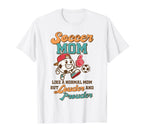 Soccer Mama Game Day Vibes Soccer T-Shirt - Streetwear Style for Adults