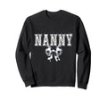 Coquette Soccer Nanny Spirit Sweatshirt - Graphic Print for Adults