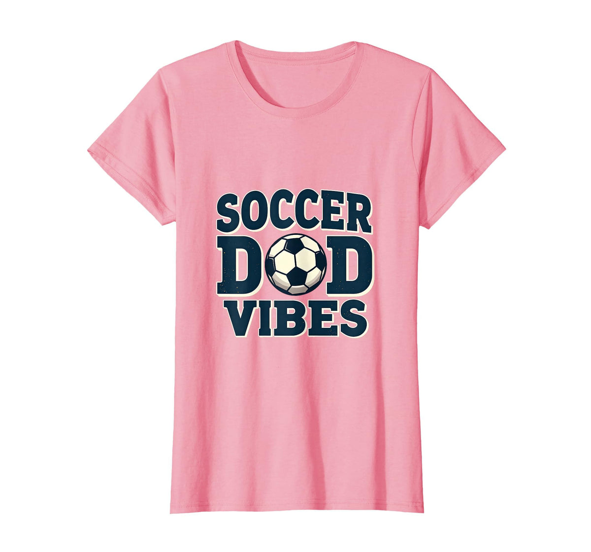 Soccer Dad Vibes Proud Sports Father T-Shirt - Minimalist Print Men Women