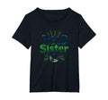 Field Sister Soccer Sibling Pride T-Shirt - Streetwear Style Men Women