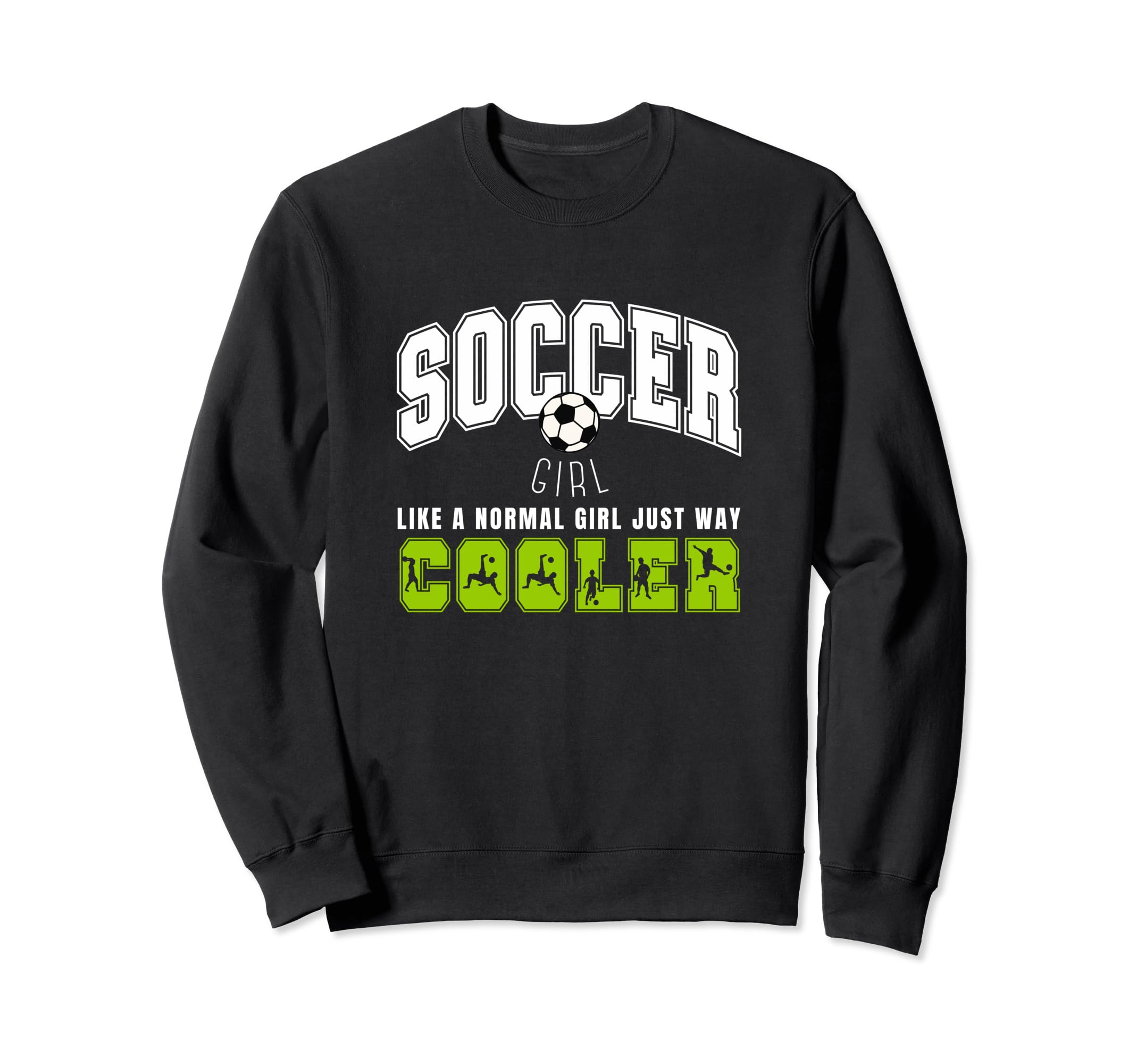 Soccer Soccer Player Soccer Sweatshirt - Graphic Print for Adults
