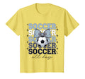 Groovy Soccer Coquette Bow Soccer T-Shirt - Aesthetic Graphic Men Women