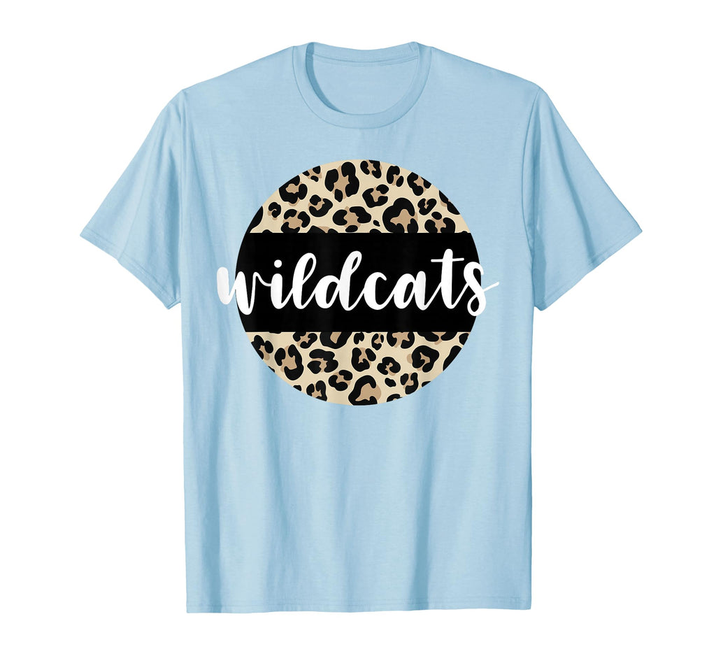 Leopard Wildcats Team Mascot School T-Shirt - Aesthetic Graphic Unisex
