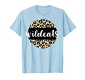 Leopard Wildcats Team Mascot School T-Shirt - Aesthetic Graphic Unisex