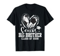 Senior Big Brother Class 2026 Soccer T-Shirt - Graphic Print Unisex