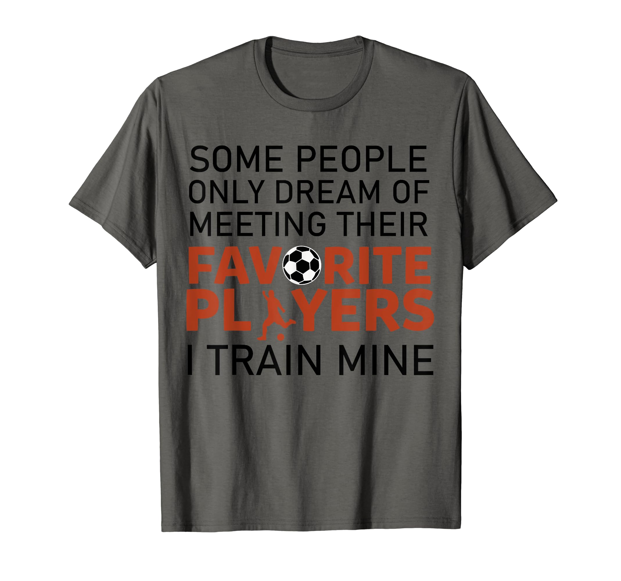 Funny Soccer Coach Trainer Team T-Shirt - Minimalist Print Men Women