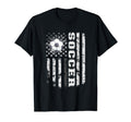 Soccer Usa Us Flag Soccer Coach T-Shirt - Streetwear Style for Adults