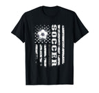 Soccer Usa Us Flag Soccer Coach T-Shirt - Streetwear Style for Adults