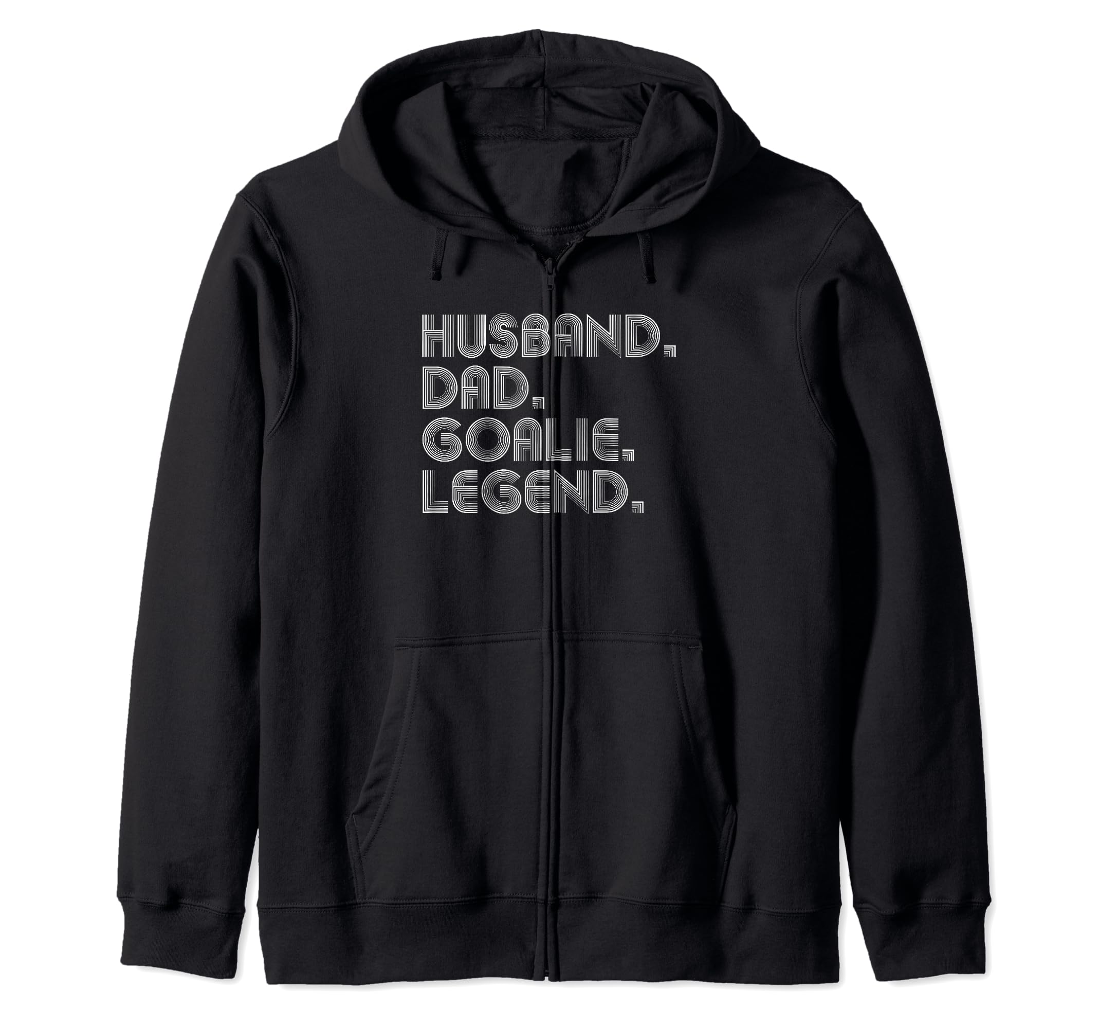 Sarcastic Husband Dad Goalie Legend Gifts T-Shirt - Custom Art Print Unisex