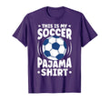 This Is My Soccer Pajama Soccer T-Shirt - Fun Novelty Design Men Women