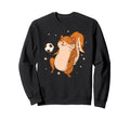 Squirrel Playing Soccer Tree Sweatshirt - Aesthetic Graphic Men Women