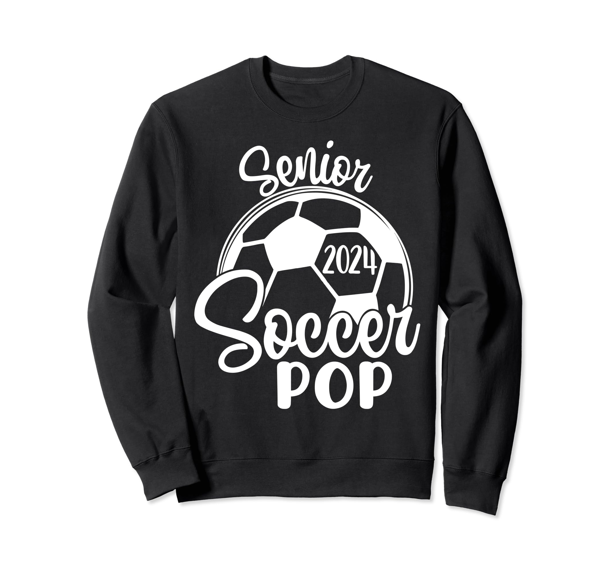 Senior Soccer Pop 2024 Class 2024 Sweatshirt - Aesthetic Graphic Men Women