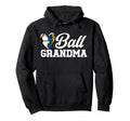 Ball Grandma Heart Volleyball Soccer Hoodie - Casual Everyday Wear Unisex