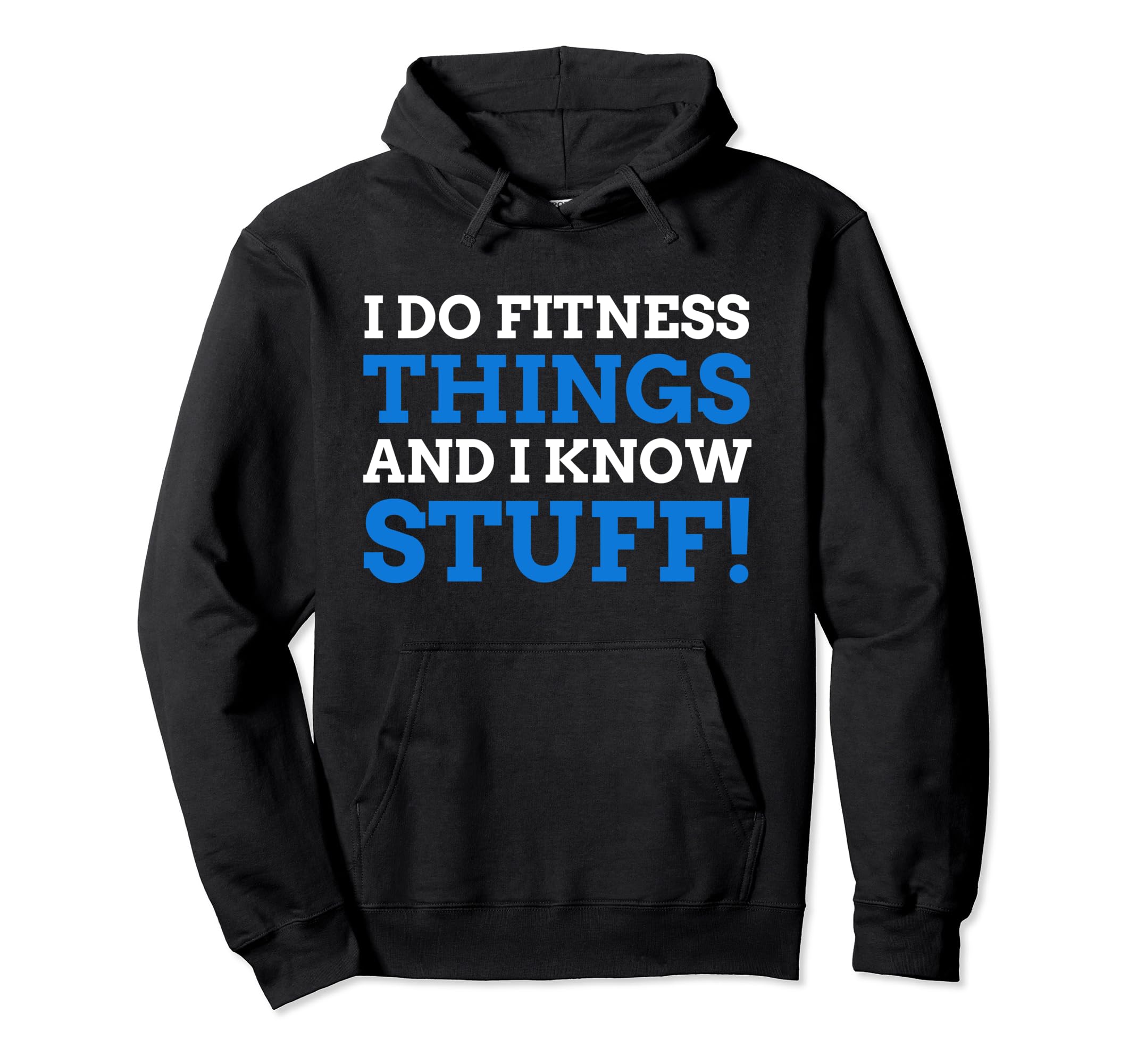 Athletics Fitness Coach Gifts Funny Hoodie - Fun Novelty Design Men Women