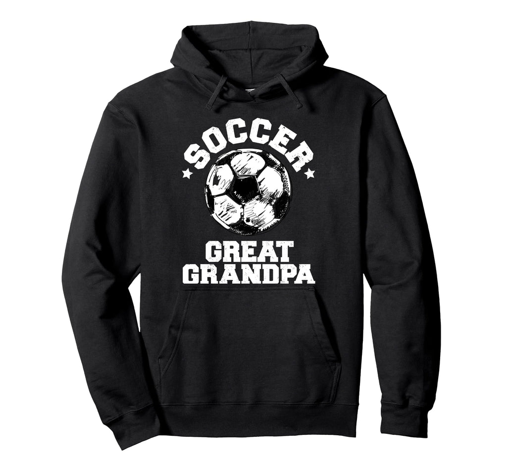 Soccer Great Grandpa Soccer Ball Hoodie - Aesthetic Graphic Men Women