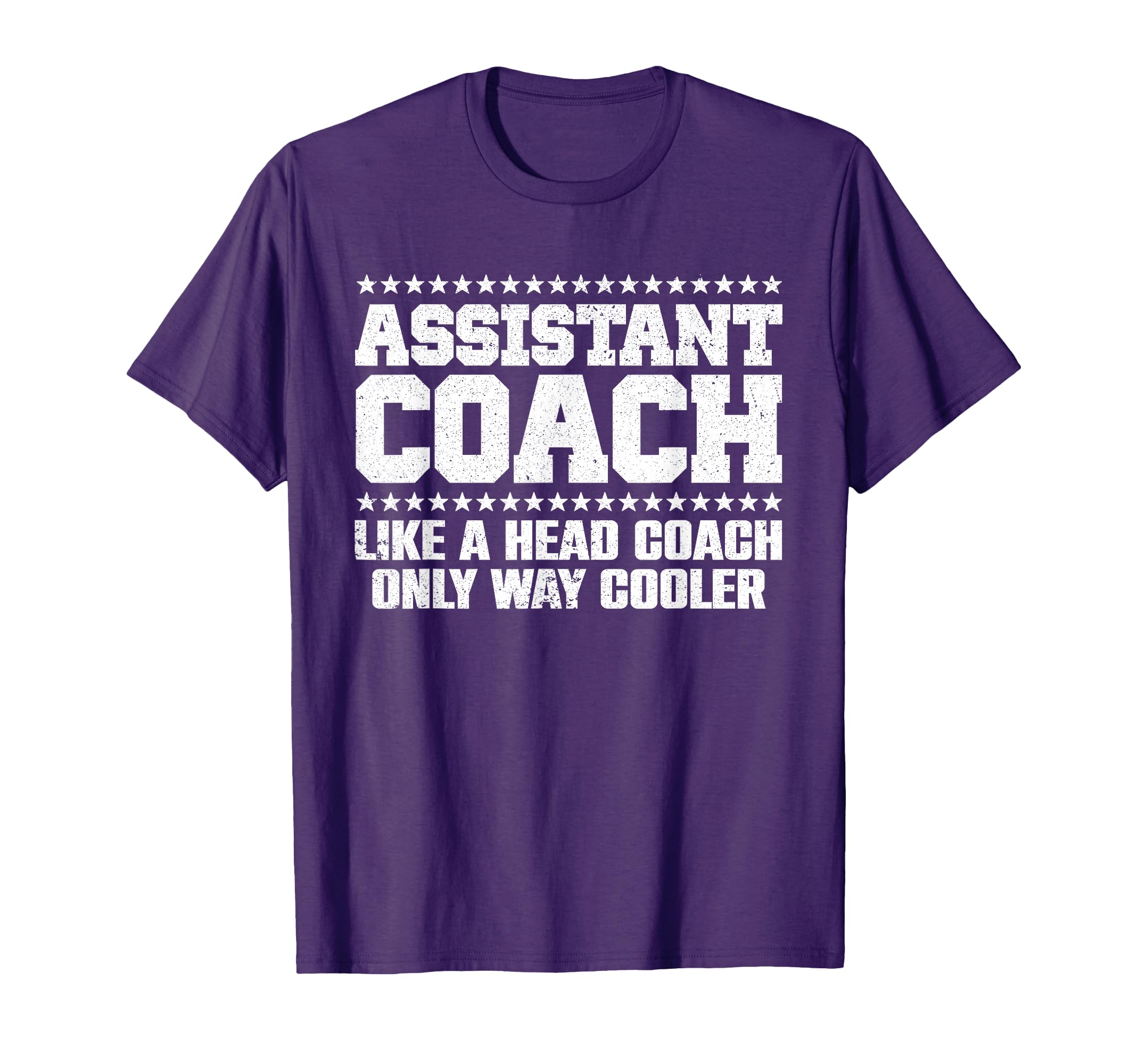 Assistant Coach Tennis Softball T-Shirt - Minimalist Print for Adults