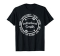 Instructional Coach Life Coaching T-Shirt - Unique Graphic for Adults