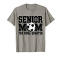 Senior Soccer Mom Soccer Mama Game T-Shirt - Aesthetic Graphic for Adults