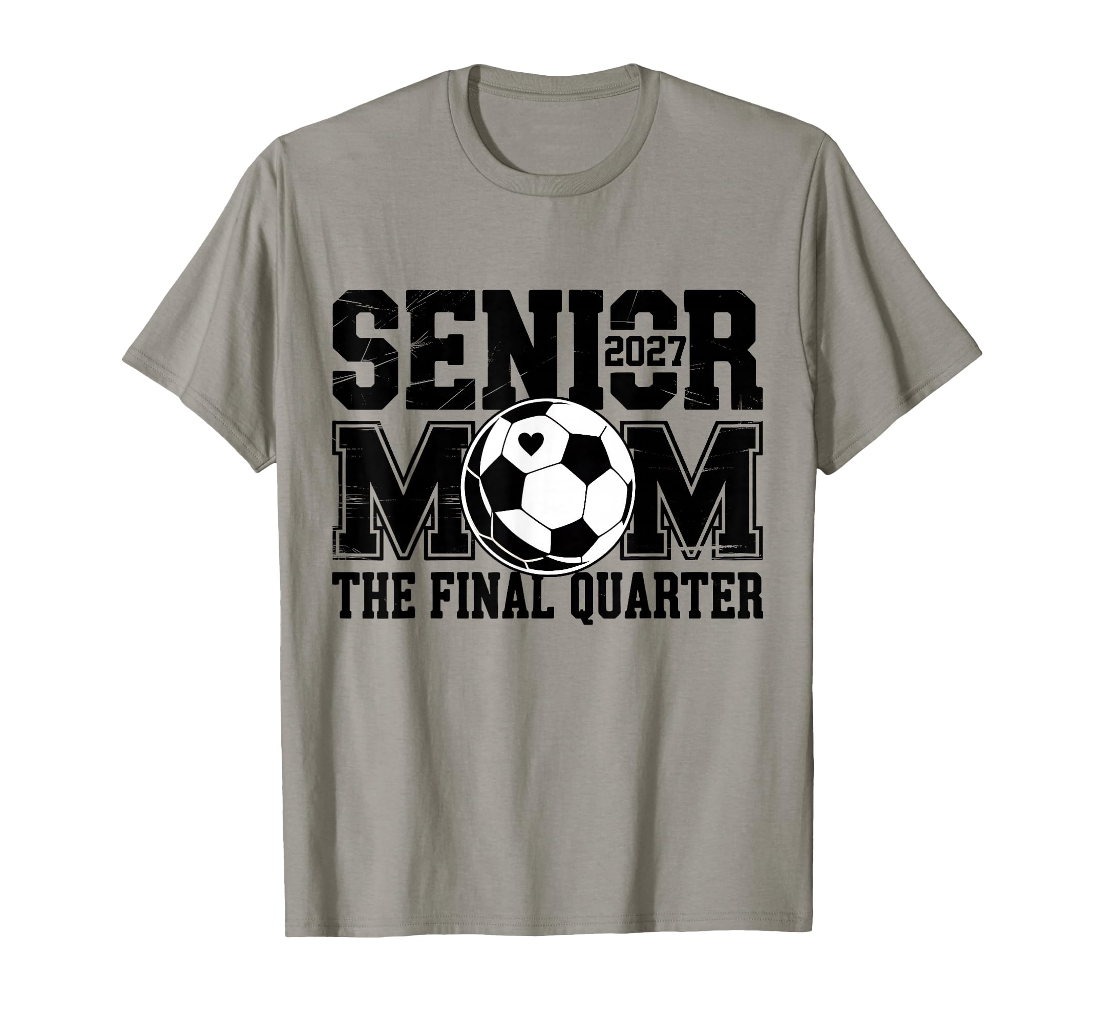 Senior Soccer Mom Soccer Mama Game T-Shirt - Aesthetic Graphic for Adults