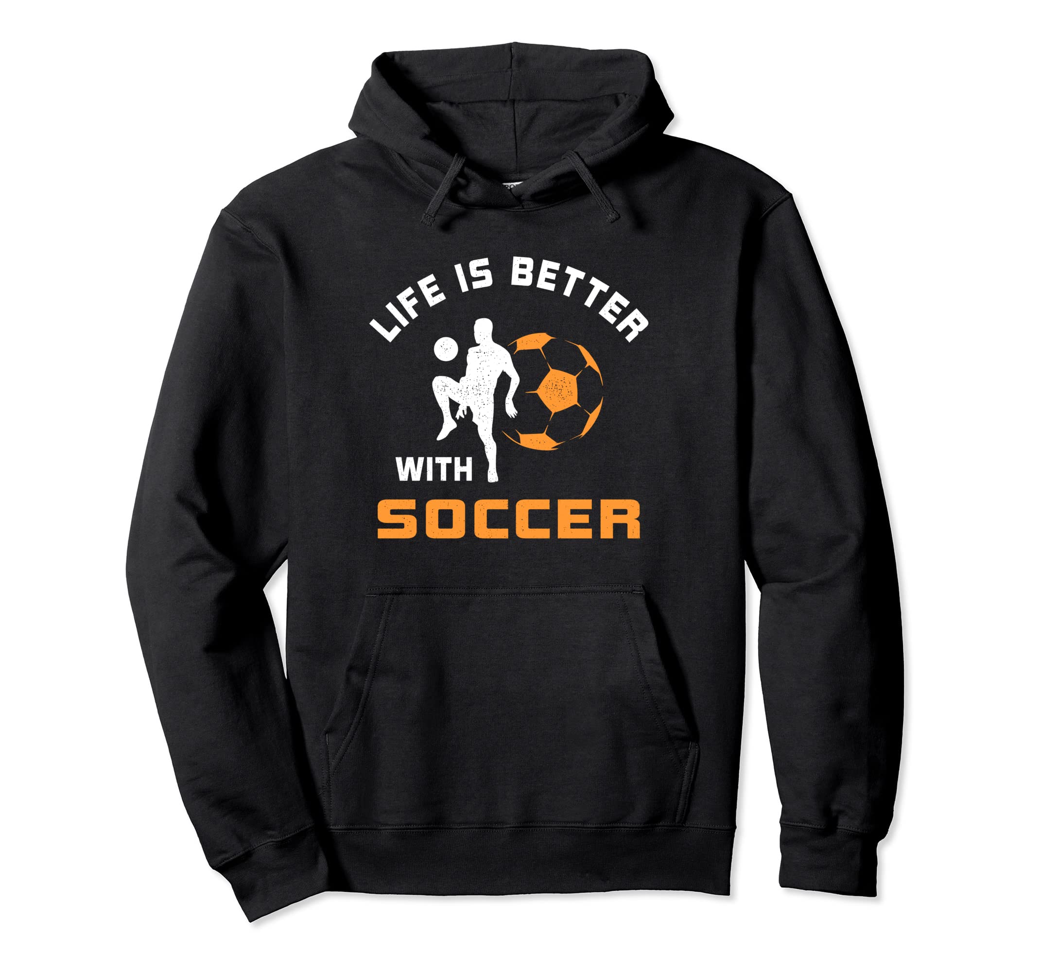 Life Is Better Soccer Next Game Day Hoodie - Trendy Graphic Men Women