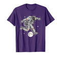 Astronaut Playing Soccer Soccer T-Shirt - Aesthetic Graphic for Adults
