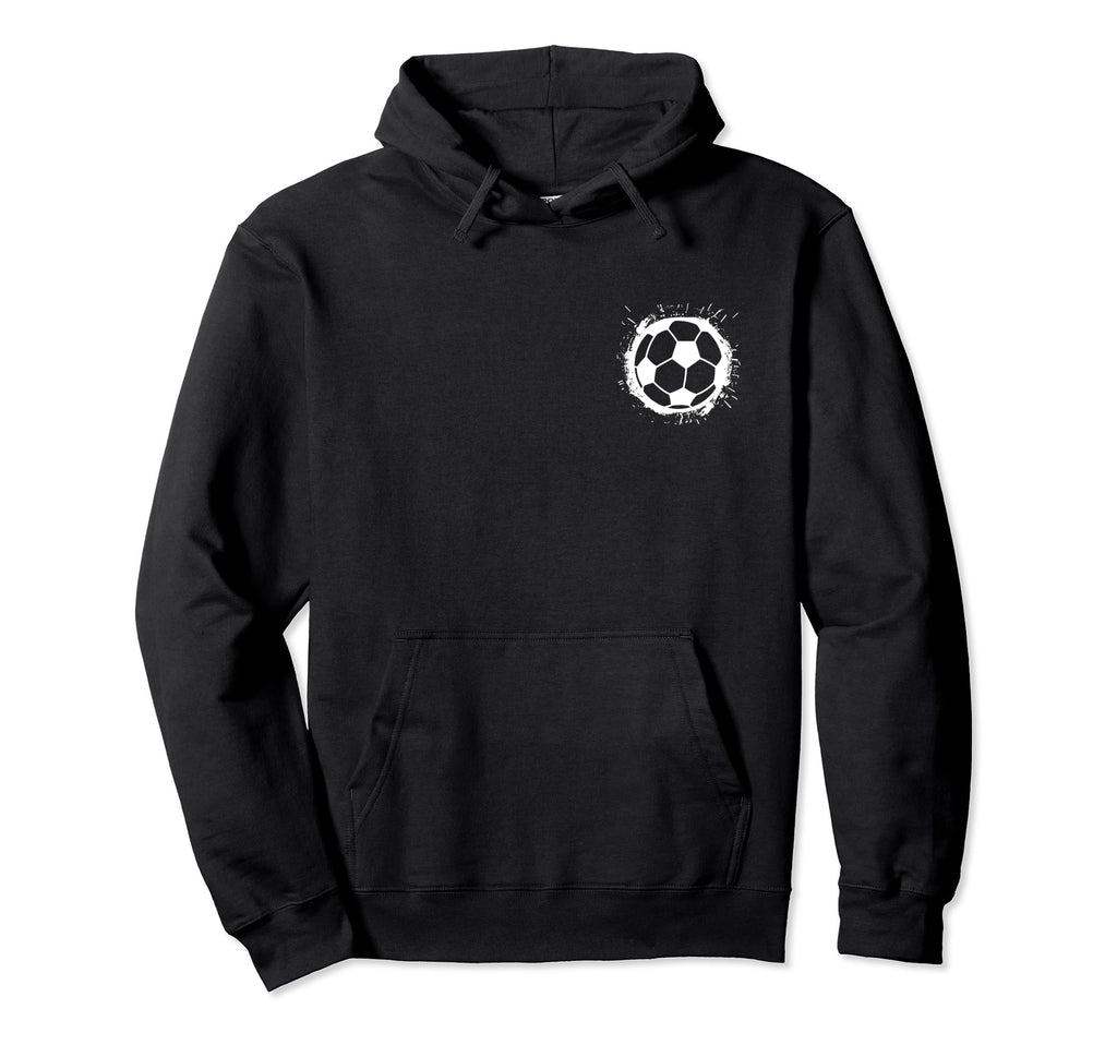 Soccer Player Ball Sports Hoodie - Novelty Apparel for Adults