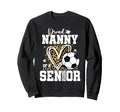 Proud Nanny 2026 Senior Soccer Sweatshirt - Graphic Print Unisex