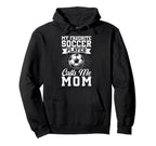 My Favorite Soccer Player Calls Hoodie - Casual Everyday Wear for Adults