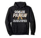 Ice Hockey Goalie Papaw Funny Ice Hockey Hoodie - Streetwear Style Unisex