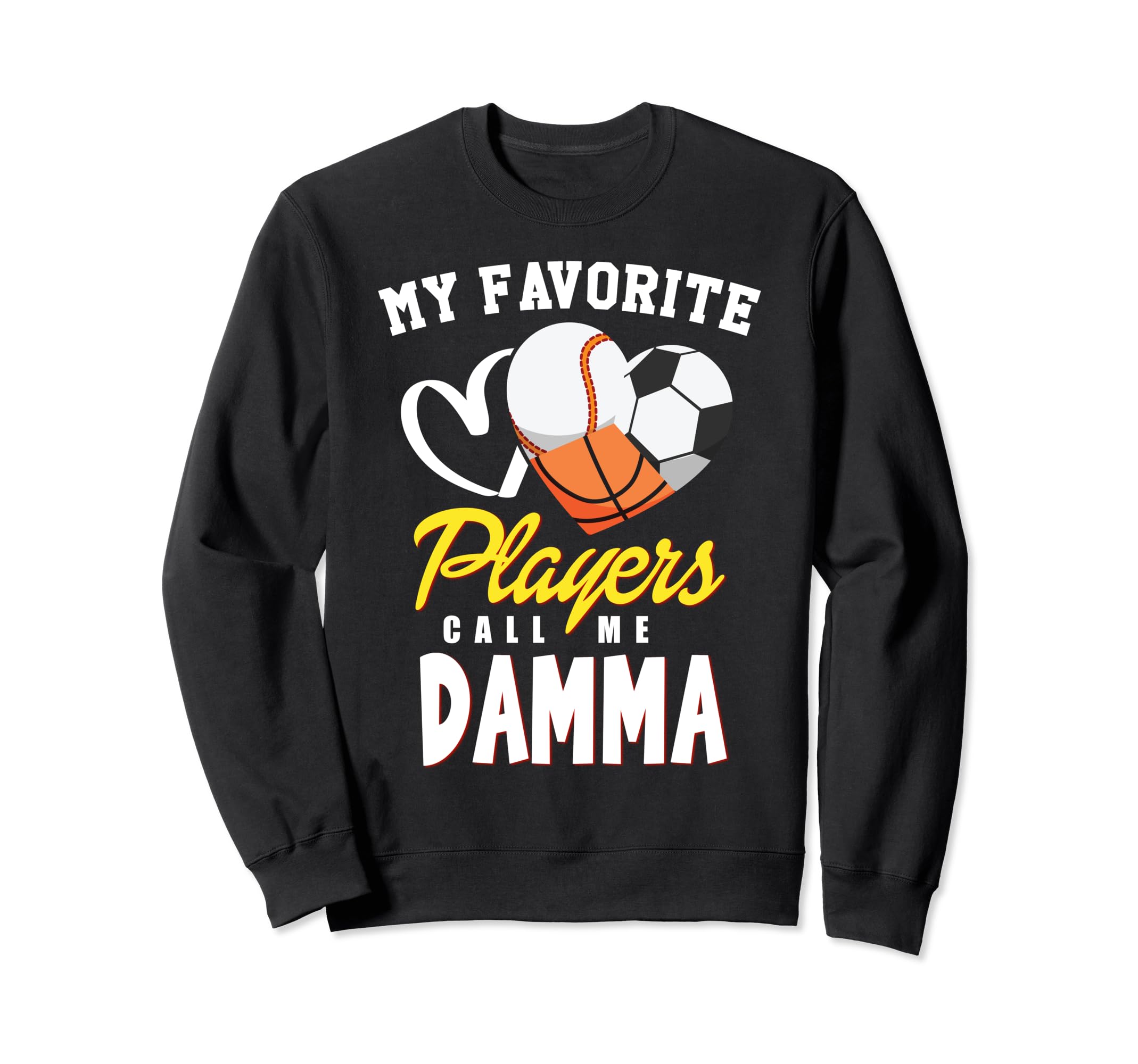 My Favorite Players Baseball Soccer Sweatshirt - Streetwear Style Unisex