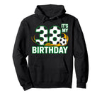Funny Sport Lover Its My 38 Birthday Hoodie - Casual Everyday Wear Unisex